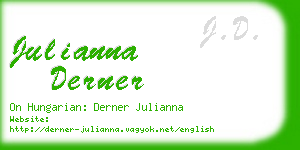 julianna derner business card